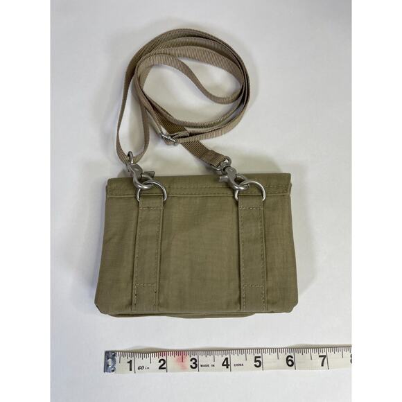 Baggallini Mini Belt / Crossbody Wallet Brown Beige - Picture 3 of 9